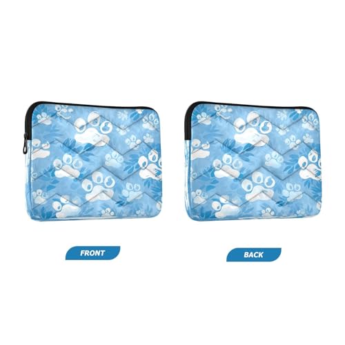 Funda para portátil 13-14 pulgadas impermeable azul con diseño miniatura 2
