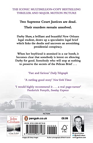 The Pelican Brief: A gripping crime thriller from the Sunday Times bestselling author of mystery and suspense