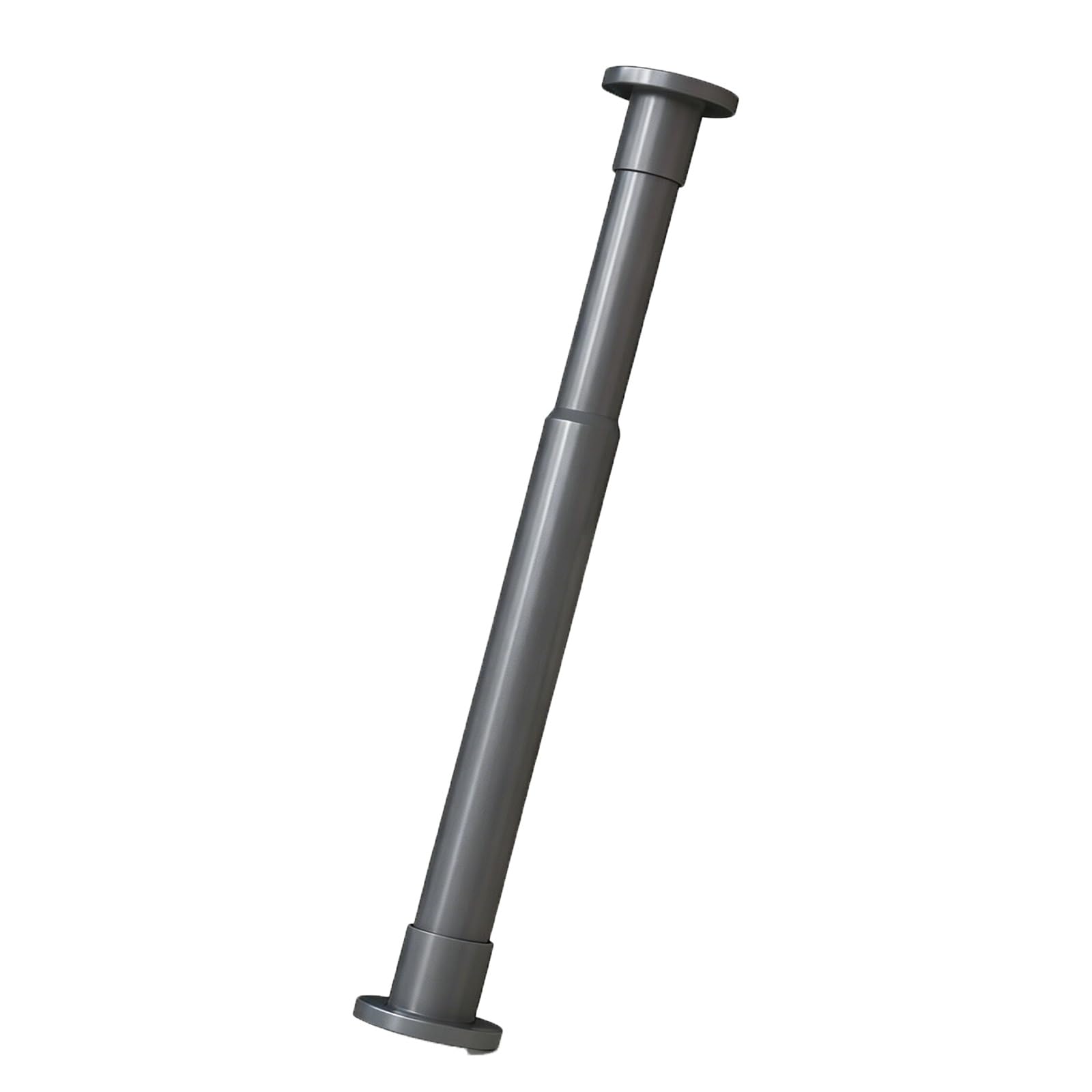 Nonslip Shower Curtain Rod, 14-86 in Tension Curtain Rod, No Drilling Stainless Steel, Heavy Duty for Bathroom Kitchen Closet(Grey,50-80cm/20-31in)