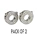 Summit Brand 1-1/16'' ID 2C-106-S Double Split Shaft Collar Stainless Steel Lock Collar Clamp Screw CSS2-106 2PCS(1-1/16'', 2)