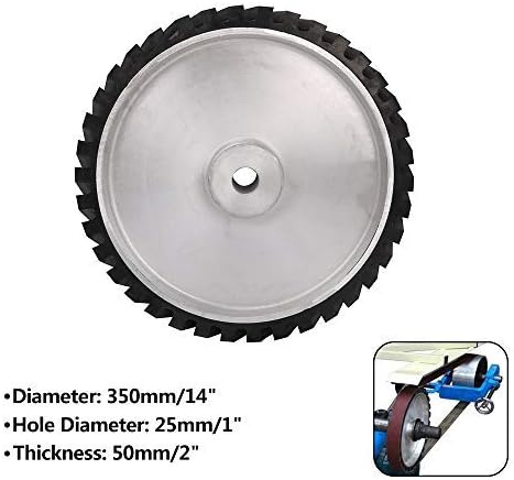 14 Inch Serrated Rubber Belt Grinder 