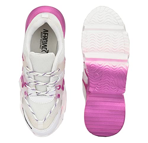 Image of AFROJACK Womens Western - Embellished Colour Blocked Sneakers w700