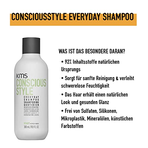 KMS Conscious Style Shampoo 300ml für tägliche Haarpflege