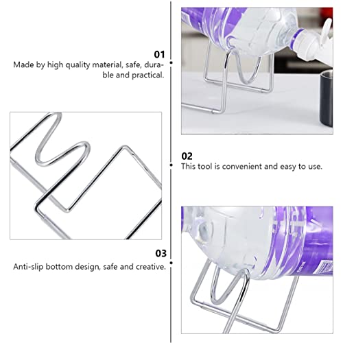Support pour distributeur d'eau 5L porte-bouteille acier inoxydable - 3