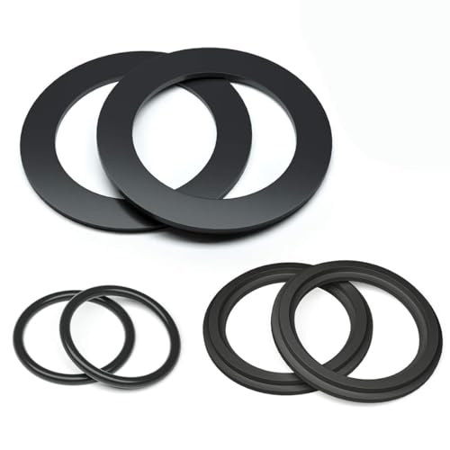 RDNKVB Assortimento di Rondelle in Gomma per Filtro Grande per Valvole a Stantuffo per Piscina Intex 10745, 10262, 10255, 6 Pezzi Set di Rondelle in Gomma per O-Ring