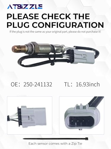 Sensor de Oxígeno O2 234-8088 para Chevrolet y GMC 2014-2020 miniatura 2