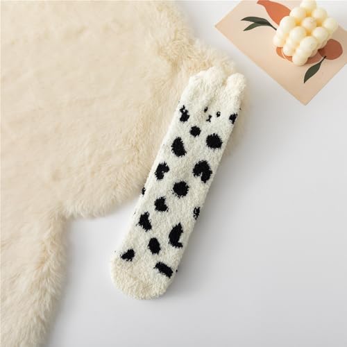 Image of Benefeet Sox Cute Fuzzy Socks for Women Girls - Fluffy Cozy Warm Winter Funny Animal Slipper Plush Sleeping Socks