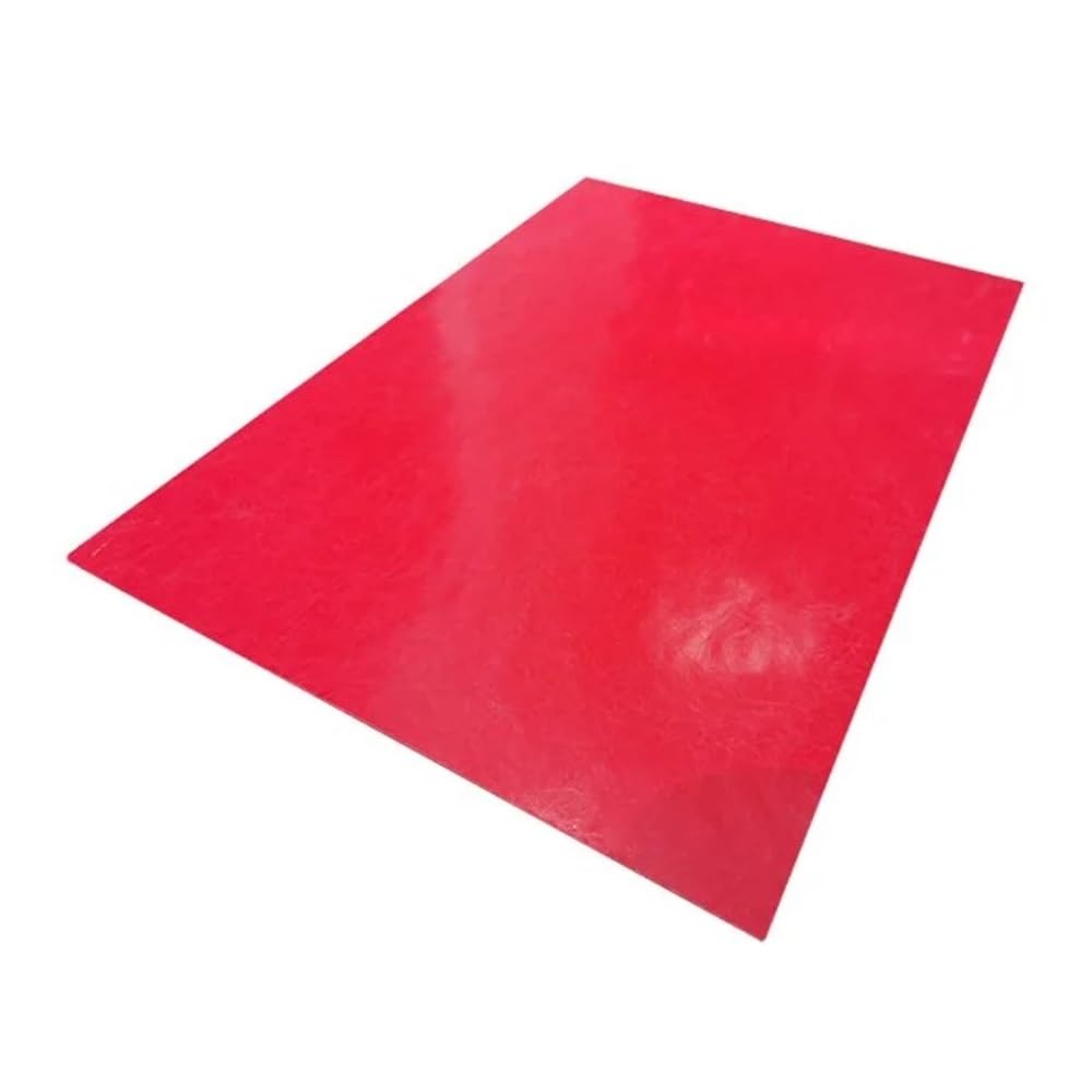 Pannello in plastica fenolica 1 pezzo Pannello rosso GPO-3, Pannello in fibra di vetro GPO-3, Foglio resistente al calore GPO-3 rosso 200 * 250 mm, Laminato in resina poliestere insatura(200x250x2mm)