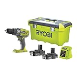 taladro percutor ryobi 18v Inversor de rotación. Atornilla y desenrosca en un instante