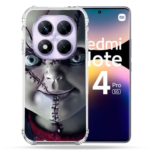 Coque Xiaomi Redmi Note 14 Pro 5G Chucky antichoc contre les chutes