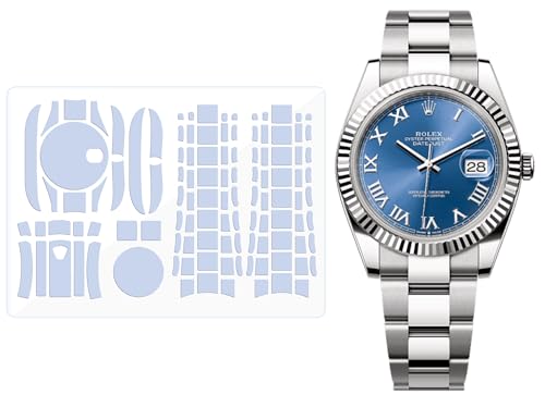 BagArmor �ی�t�B���� Rolex Datejust 41mm 126331 126333 126334 Oyster bracelet �p �����X�L�� �t���E�H�b�` �X�N���[���v���e�N�^�[ �{�f�B�J�o�[�X�e�b�J�[(�t���{�f�B�t�B����x2)