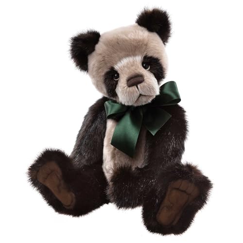 Ours en peluche panda Charlie Bears Botwood, une pièce de collection aux finitions artisanales