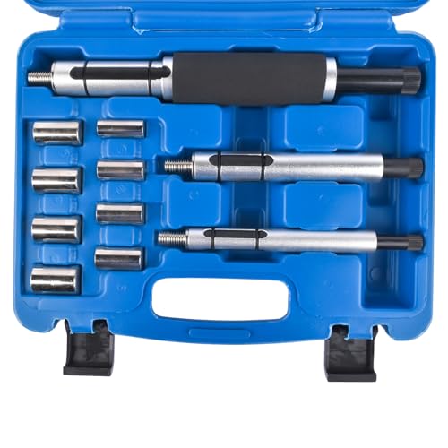 GLOSSY AUTO PARTS 12-20 mm Kupplungs-Zentrierwerkzeug-Satz 11-Stück für die meisten Autos und leichte Nutzfahrzeuge