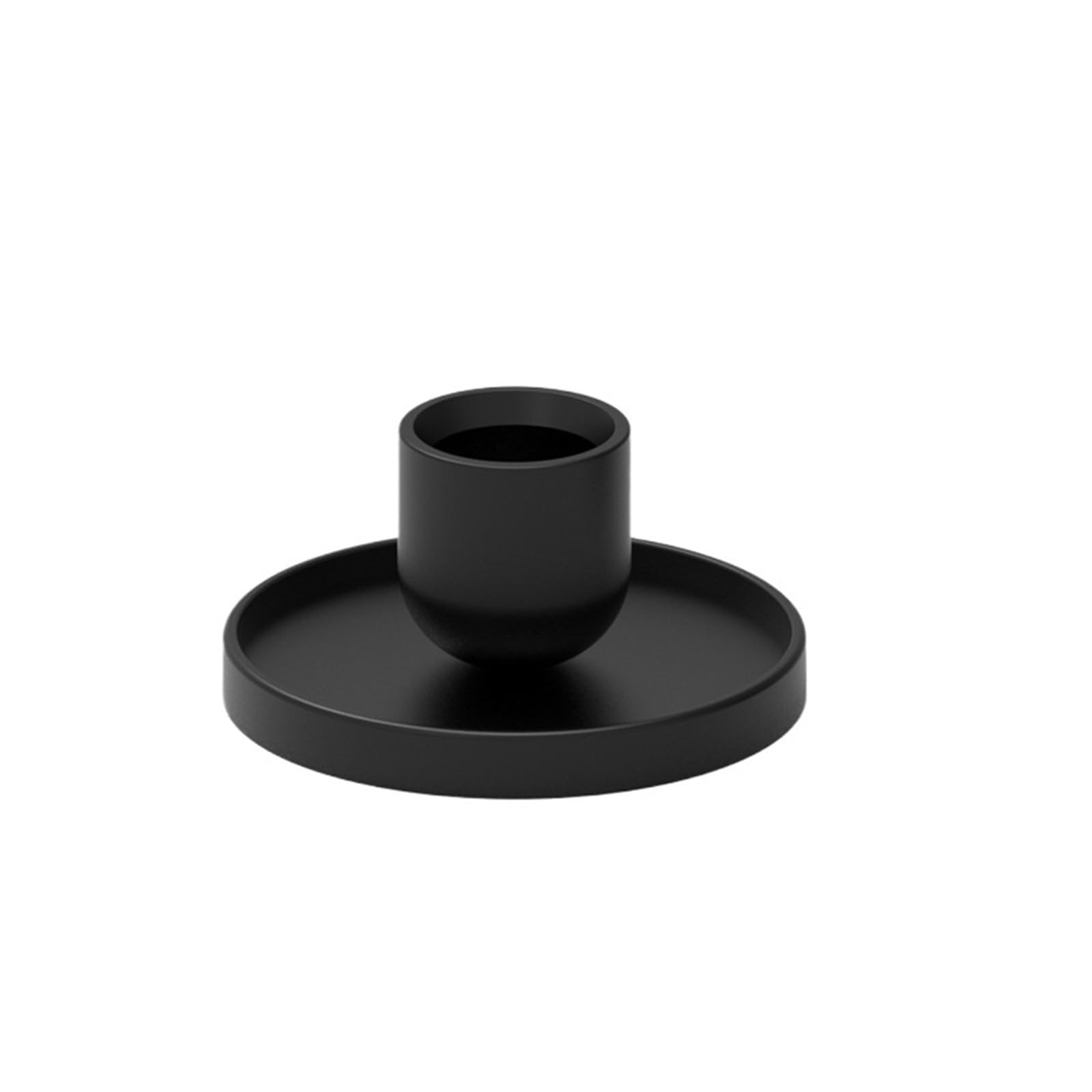 Candle Holders Modern Metal Candle Holder Golden/Black Candlestick for Wedding Party Festival Candelabra Home Decor(Black M)