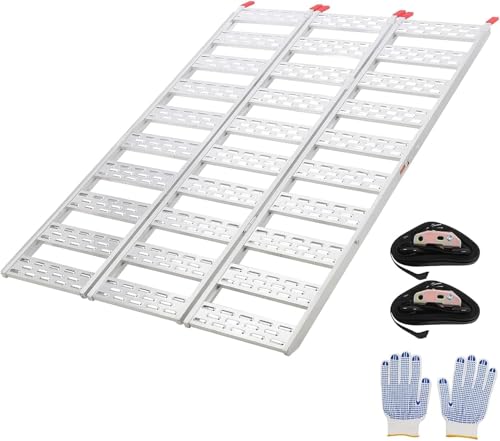 Aluminum Tri-Fold Ramp for Trucks and ATVs
