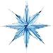 DDI 2181790 2-Tone Metallic Snowflakes - Blue & Silver44; Case of 12