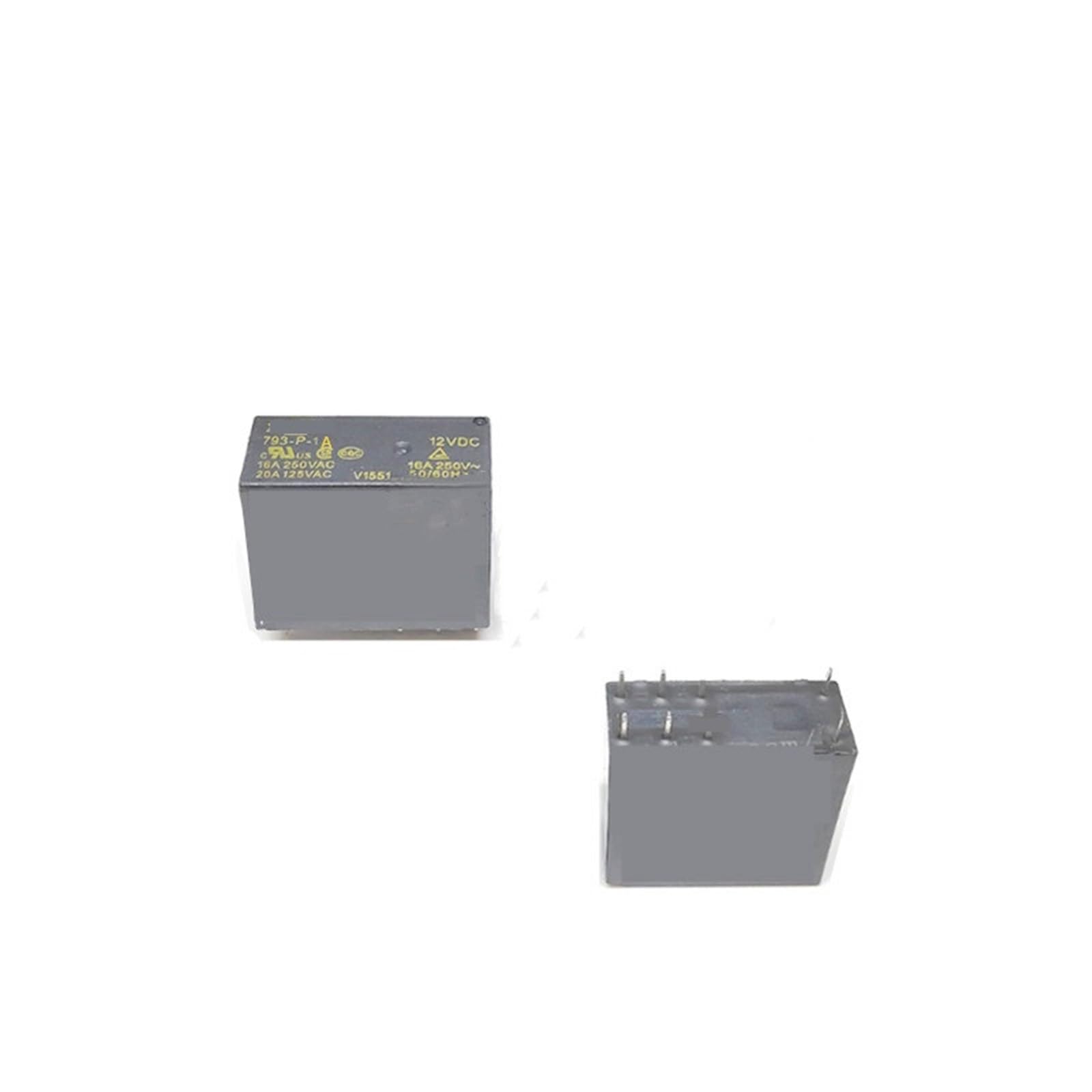 Relé 793-P-1C-A-12VDC para reparar placas de electrodomésticos 16A 2