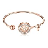 SIUMAL Armband Damen-Silber Rosegold Baum des Lebens Armbänder Damen Schmuck