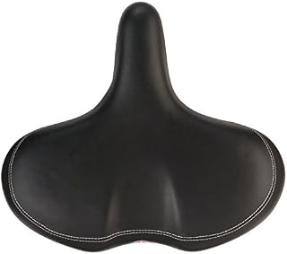 Schwinn Comfort Bike Saddle, Super Wide Saddle, Foam, Black