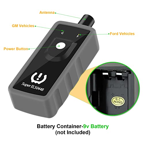 Jdiag Tpms Relearn Tool For Gm And Ford Series Vehicles Super El50448 Auto Tire Pressure Monitor Sensor Activation Reset Tool Upgrade Edition #TOP3