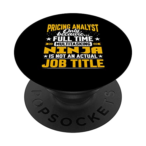 Pricing Analyst Job Title - Pricing Researcher Accountant PopSockets PopGrip Intercambiable