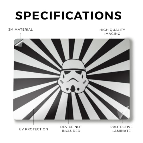 Image of Laptop Skin Compatible with Alienware M18 R2 (2024) - Star Rays - Premium 3M Vinyl Protective Wrap Decal Cover - Easy to Apply | Crafted in The USA by MightySkins