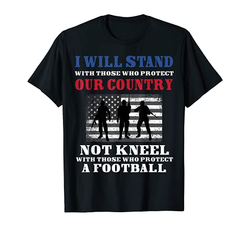 Camiseta con texto en inglés i stand for the us flag camiseta