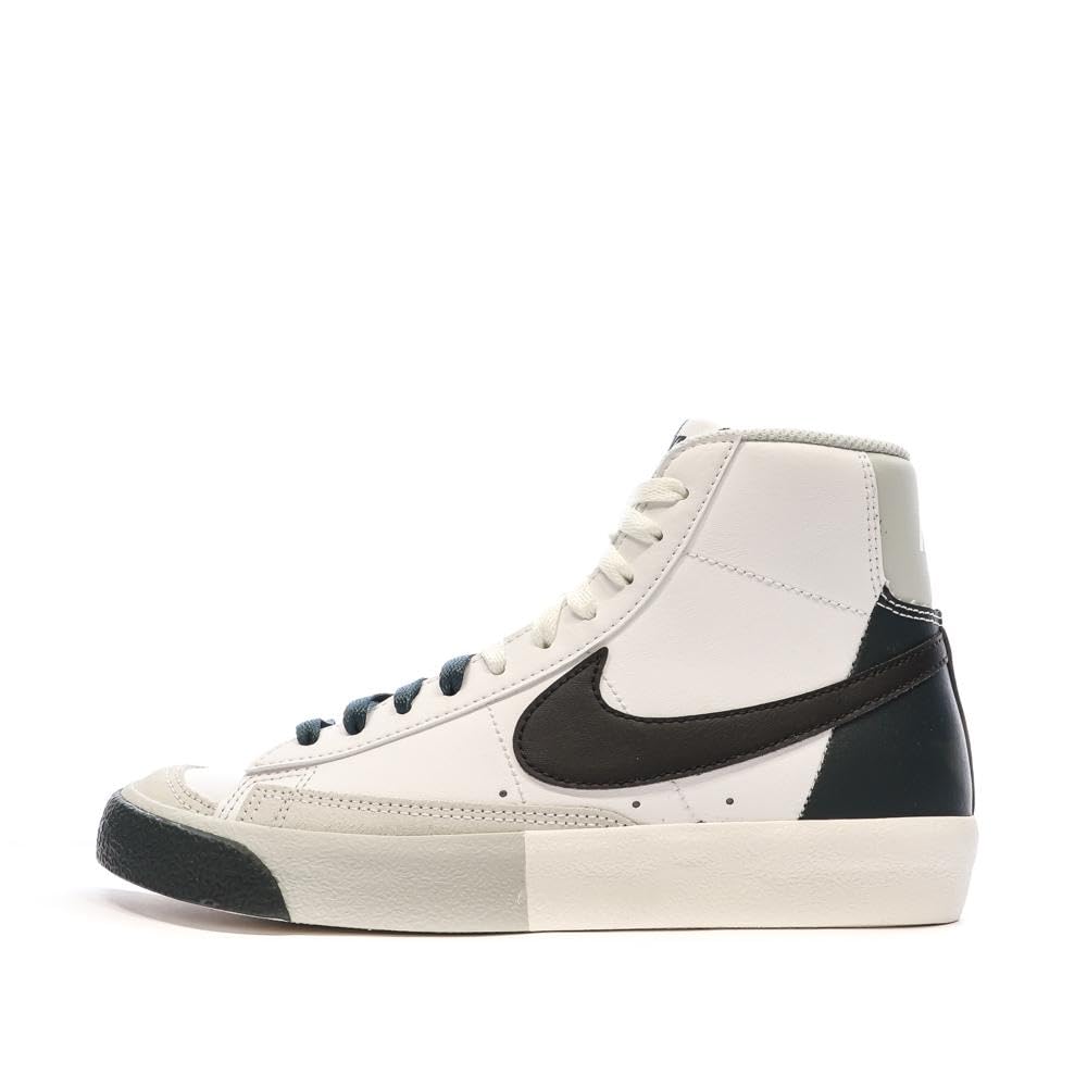 NIKE Zapatillas Blancas/Azul Niño Blazer Mid '77