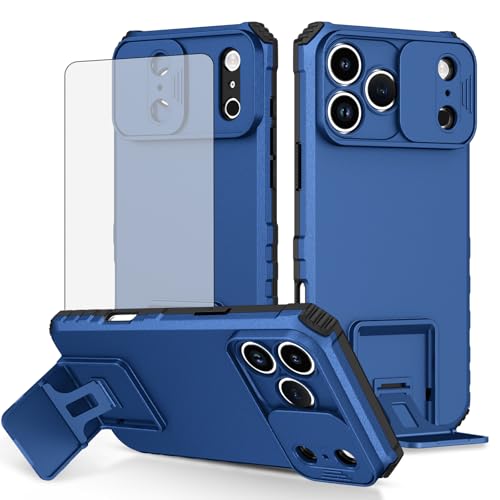Coque iPhone 17 Pro Max avec béquille et protège objectif pour vos sorties