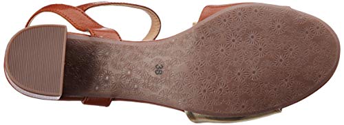 Image of Lee Cooper Women Red Fashion Sandals-4 UK (37 EU) (LF5252A)