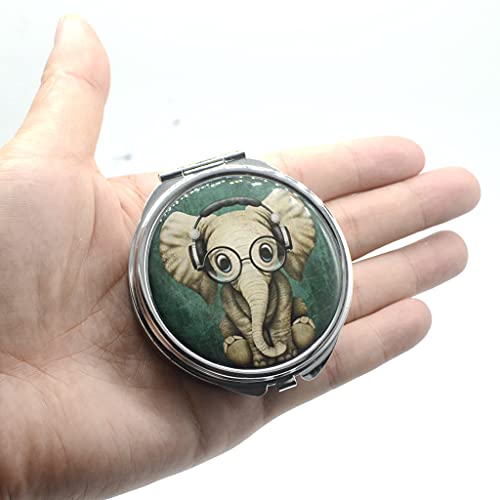 3 stuks ronde metalen pillendoos met spiegel pillendoos, reis-pillendoos, 3 vakken, pillendoosje, klein voor onderweg, medicijnen, tablet-organizer, tas, pillendoos voor dagelijks gebruik en reizen - Afbeelding 6