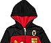 Marvel Avengers Little Boys Fleece Half Zip Hoodie Iron Man 7-8