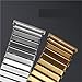 Elastic Watch Band For Men Stainless Steel Silver Expandable Strap Replacement Watchbands 12mm 14mm 16mm 18mm 20mm(Gold,16mm)