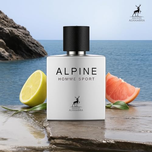 Image of Alpine Sport Men Long Lasting Liquid Eau De Parfum By MAISON ALHAMBRA, 100ml