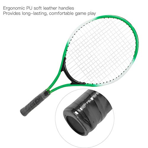SunshineFace Ijzerlegering Kinderen Tennis Racket, voor Beginner Practice Racquet met bal en draagtas - Image 5