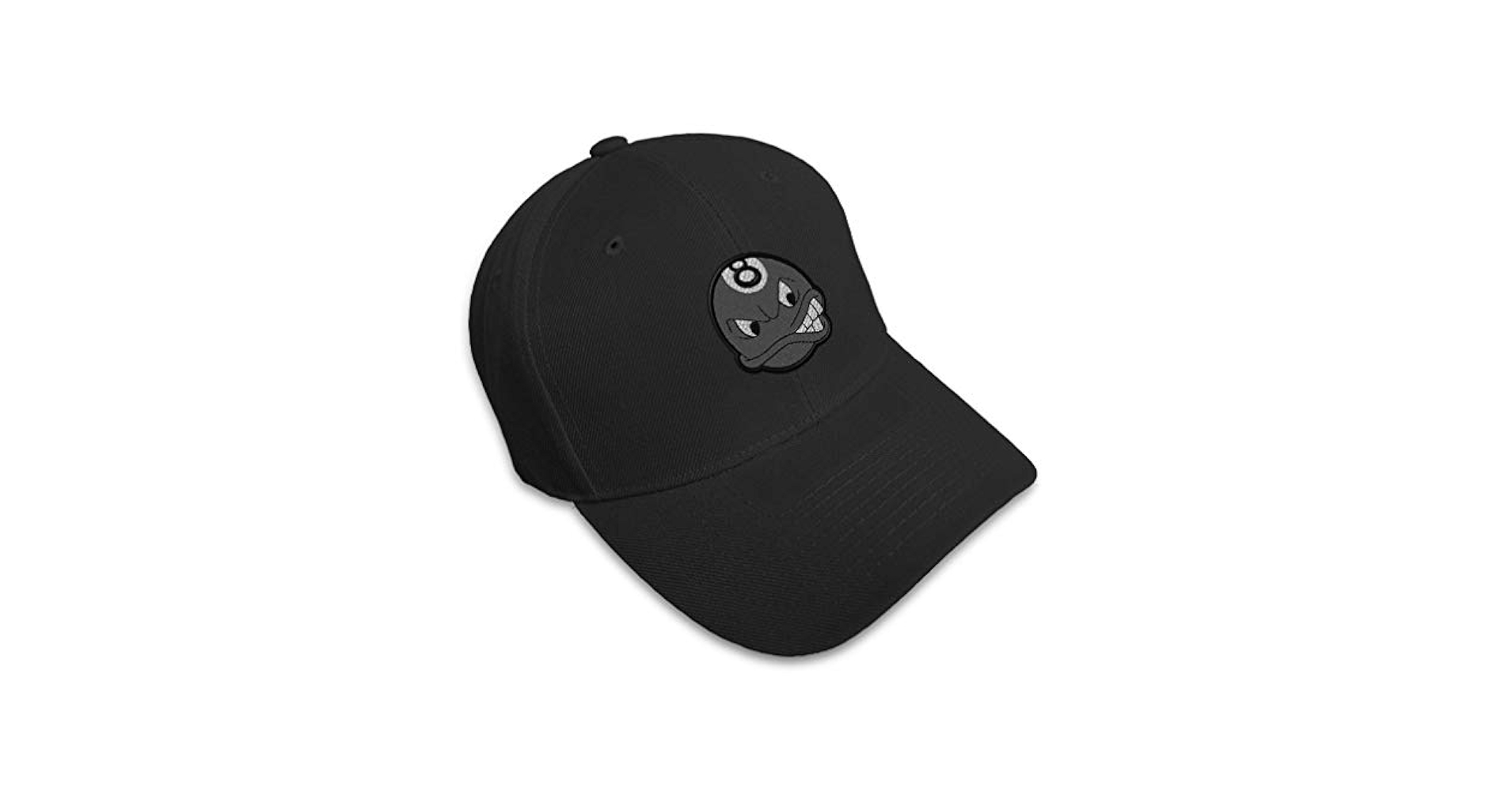 Custom Baseball Cap 8 Ball Style B Embroidery Billiards
