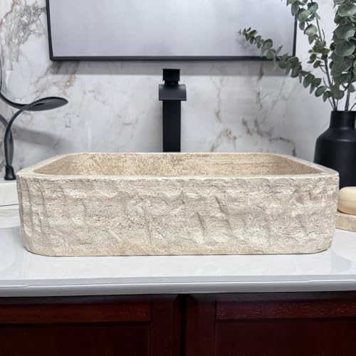 Shades of Nature Rectangle Bathroom Vanity Sink Above Counter Ves...