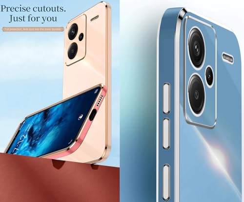 WOKEZ Telefon Fodral för Redmi Note 13 Pro Plus - Lyxigt Silikon Skydd