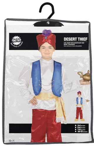 FIESTAS GUIRCA, White, Burgundy, 7-9 Years - Image 4