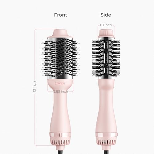 TYMO HC300P 4-in-1 Hot-Air Brush, 2.85" Oval Titanium Barrel — view 7
