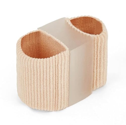 Losuya 2pcs Bunion Zehe Separatoren für überlappende Zehen Frauen Männer mit 2-Schleifen für Füße, Hammer Zehe Richter