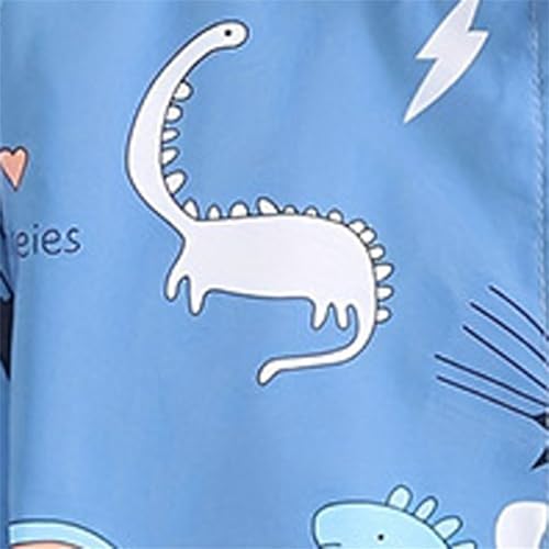 Kids Boys Waterproof Windbreaker Jacket Coat Long Sleeve Zip Up Coat Children Dinosaur Print Fall Winter Hoodie2