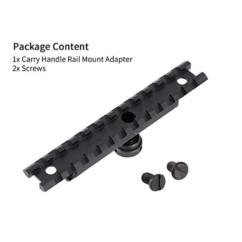 ToopMount 12 Slots Rail Mount Tactical 20mm Picatinny AR-15 Carry ...
