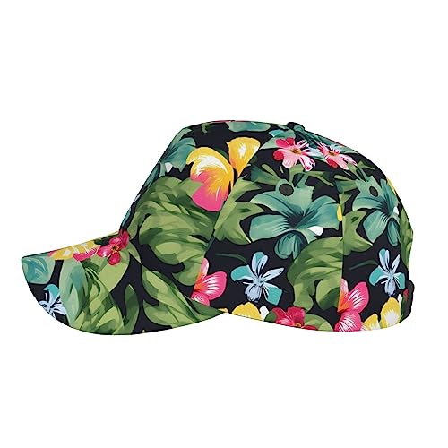 Casquette de baseball hawaïenne anti-UV avec trou queue de cheval ergonomique - 5