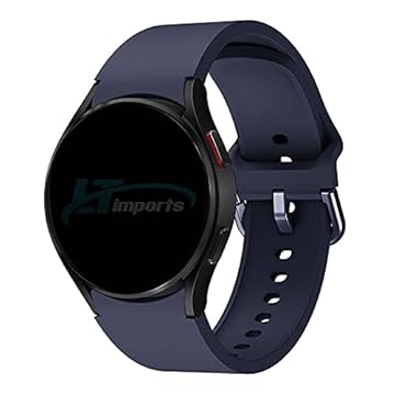 Pulseira Moderna LTIMPORTS, compativel com Galaxy Watch 6 - Galaxy Watch 6 Classic - Galaxy Watch 5 - Galaxy Watch 5 Pro - Galaxy Watch 4 Classic (Azul Marinho)