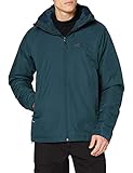 Chaqueta protectora impermeable y transpirable para hombre, Idónea para senderismo o deportes al aire libre con bajas temperaturas y humedad, Apta para el día a día