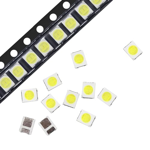 GuuYebe 200pcs 3528 2835 SMD LEDs Beads Sets Replacement LATWT470RELZK for led Backlight Strips LCD TV (3v 2835[3528] for 100 PCS + 6v 2835[3528] for 100 PCS)