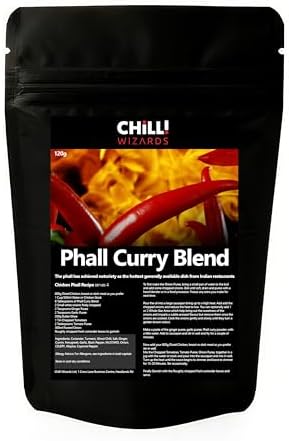Phall Curry Powder Mix. Warning This is Hot. 100g - Recipe Included