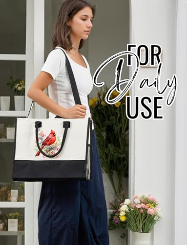 Bolso Tote Cardinal para mujer con cierre y correa miniatura 3