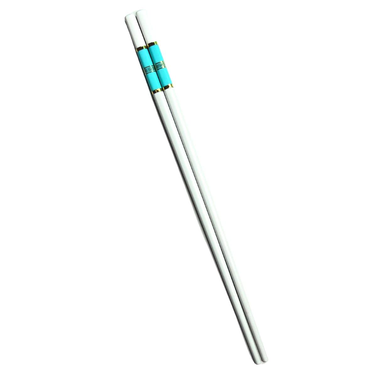 Rack Jack Oriental Style Premium Japanese White Chopsticks - 1 Pair - Blue
